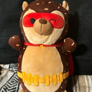 HugMees Squishmallows Hans Hedgehog Mask & Cape Halloween Plush Toy 14" in